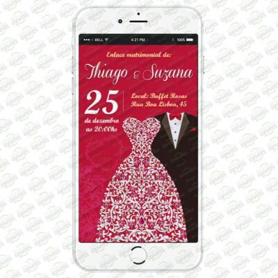 Convite Virtual de Casamento