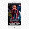 Convite Virtual Homem Aranha