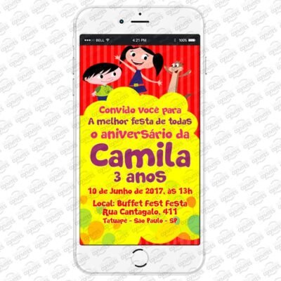 Convite Virtual Show da Luna