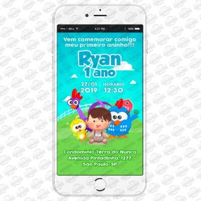 Convite Virtual com Avatar