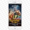 convite virtual vingadores ultimato