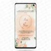 Convite Virtual Floral Para Casamento